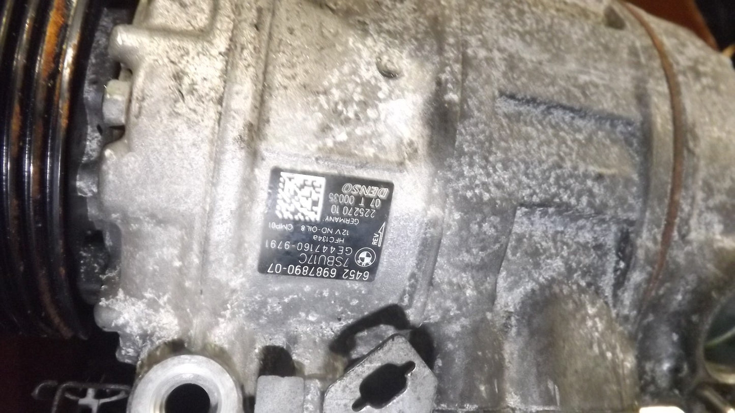 BMW E70 LCI E71 F10 F11 N57 Diesel A/C Klimakompressor Magnetkupplung 6987890