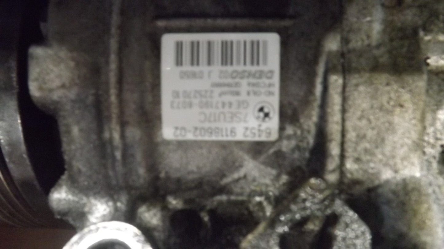 BMW 3 E90 E91 2007 Diesel Klimaanlage Klimakompressor 6452 9118602
