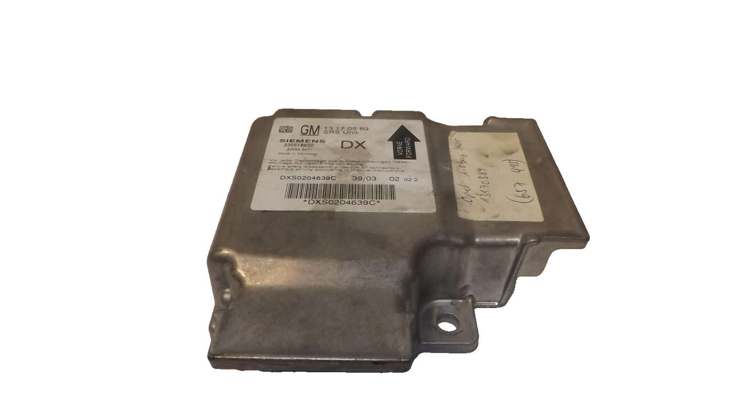 Opel Steuergerät Airbagsteuergerät Airbag Modul 13170589
