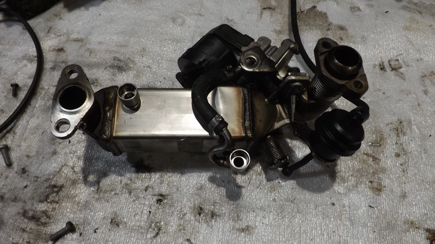 BMW 5 F10 F11 3.0 D N57D Abgaskühler Agr Kühler 780544604