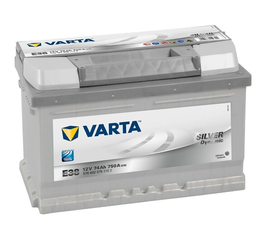 VARTA SILVER DYNAMIC E38 12V 74Ah 750A Autobatterie Starterbatterie 574 402 075
