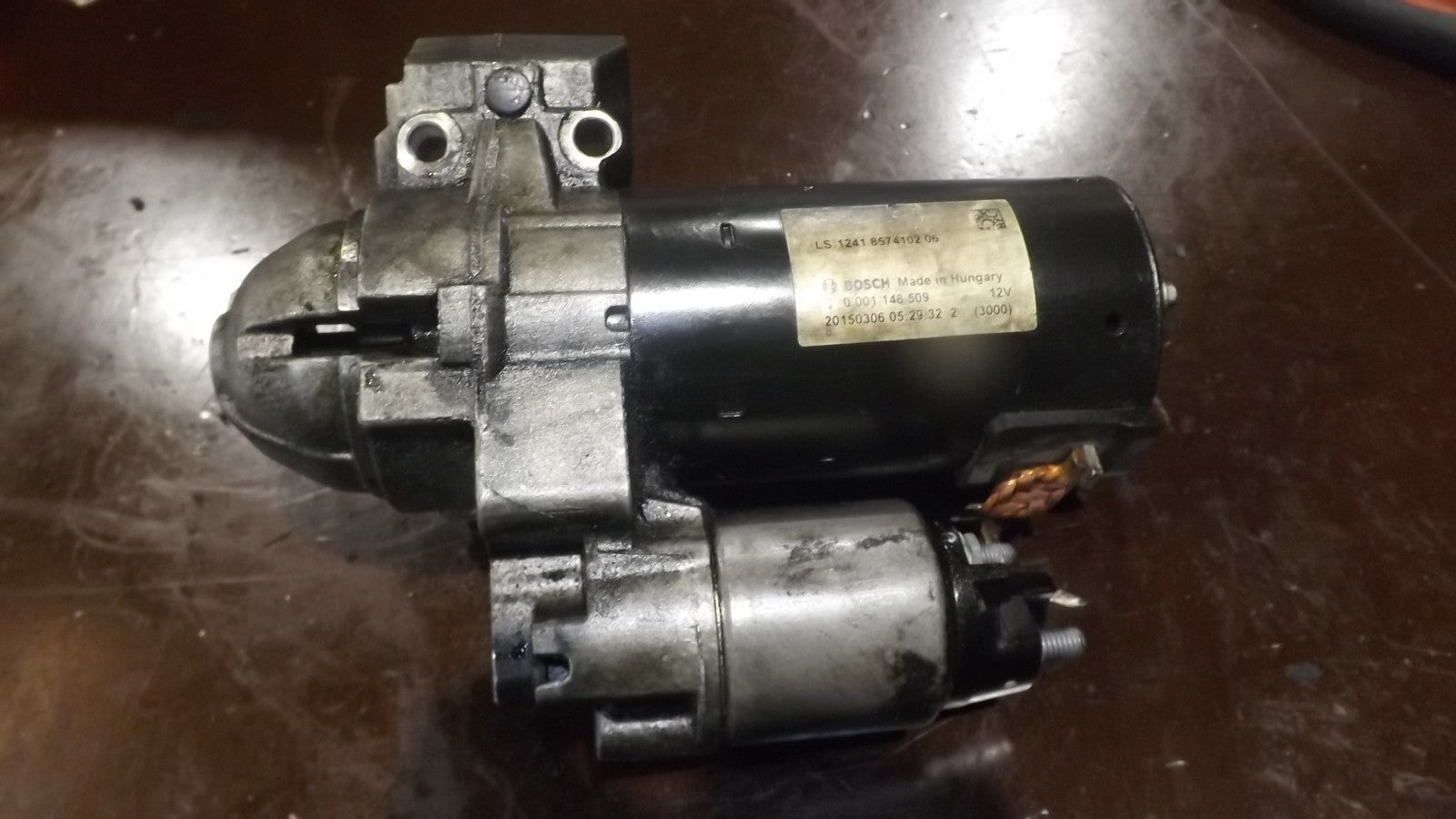 BMW 3er F30 F31 320D Diesel Anlasser Starter Bosch 8574102 0001148509