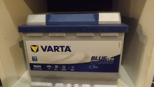 Starterbatterie Varta 560500064D842 Blue Dynamic Efb für Audi Citroën Fiat Ford
