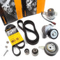 ZAHNRIEMENSATZ CONTINENTAL +WASSERPUMPE FÜR AUDI SEAT SKODA VW 1.6 2.0 TDI