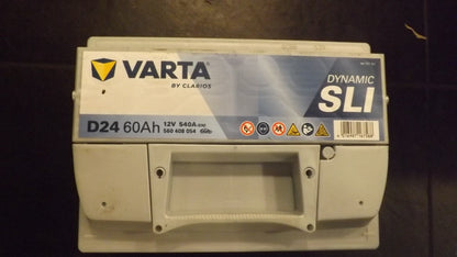 Starterbatterie 12V 60Ah 540A VARTA Dynamic SLI D24 B13 Batterie für Auto LKW