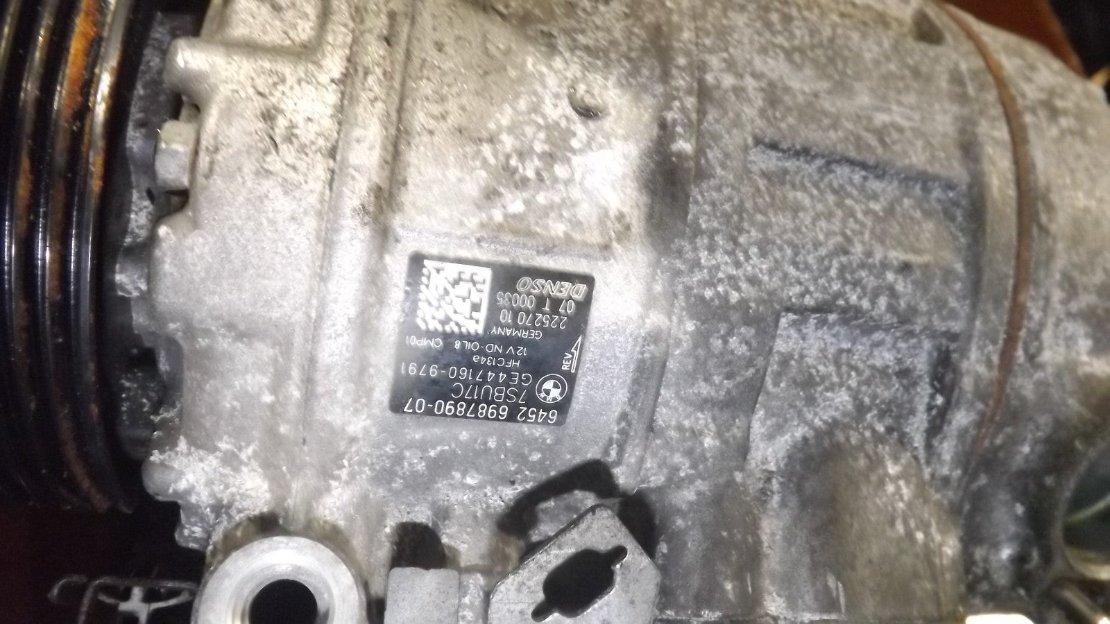 BMW E70 LCI E71 F10 F11 N57 Diesel A/C Klimakompressor Magnetkupplung 6987890