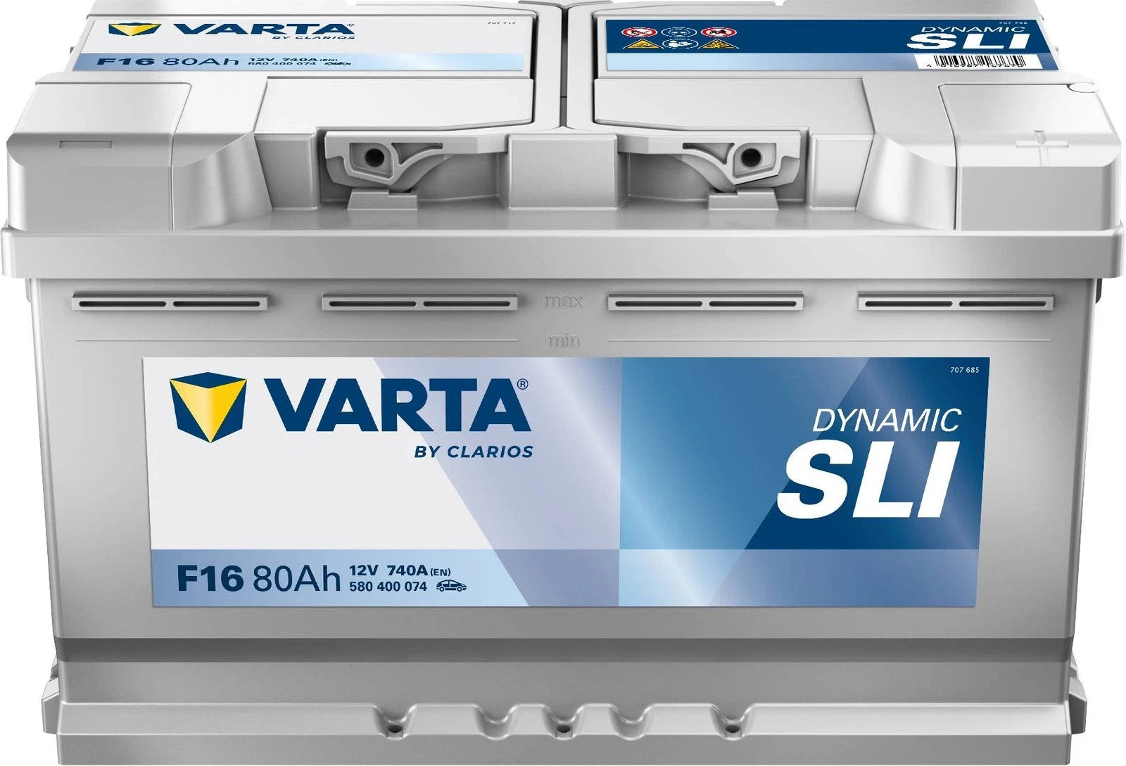 VARTA F16 Blue Dynamic 80Ah 740A Autobatterie Starterbatterie Batterie 580400074