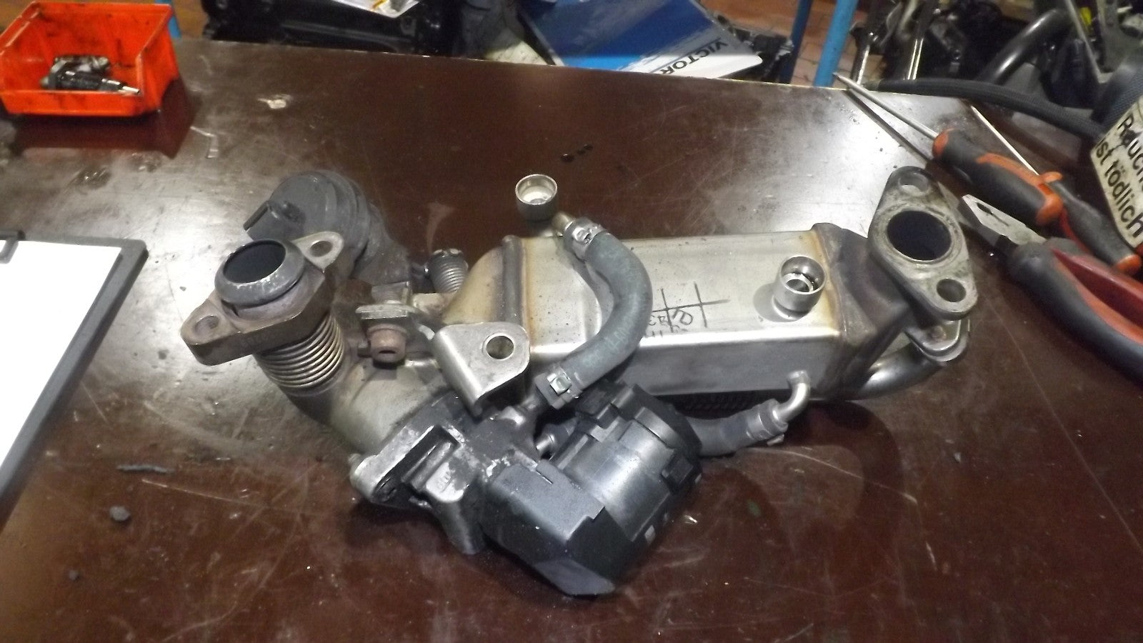 BMW  N47 Motor AGR Ventil AGR Kühler 781214701