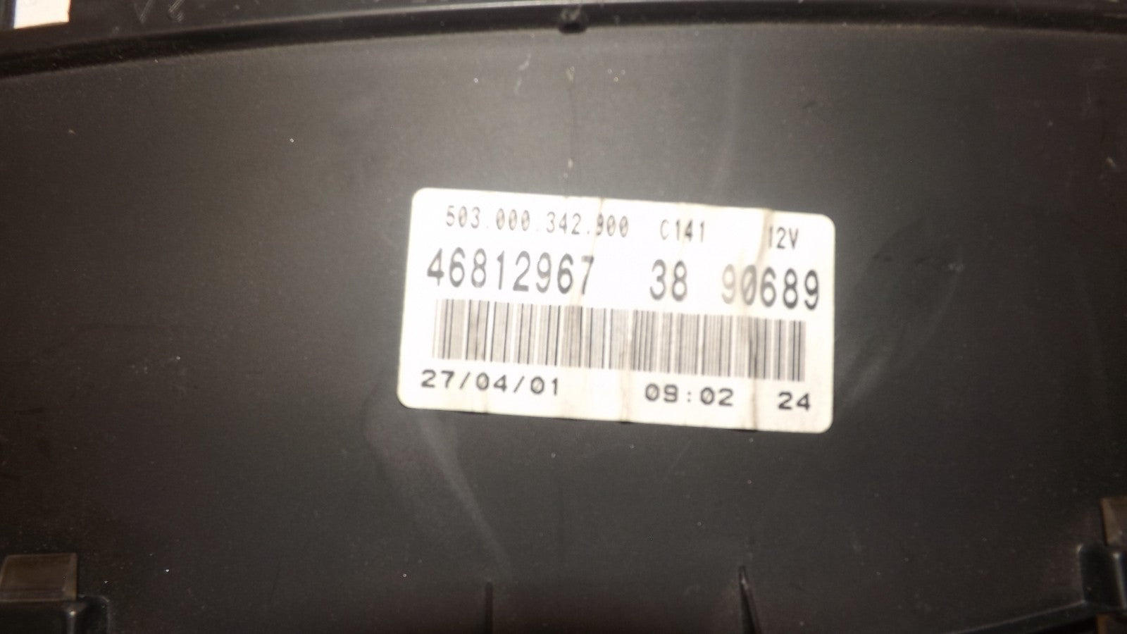 Tachometer FIAT PUNTO (188) 1.9 JTD 188  46812967  106062571