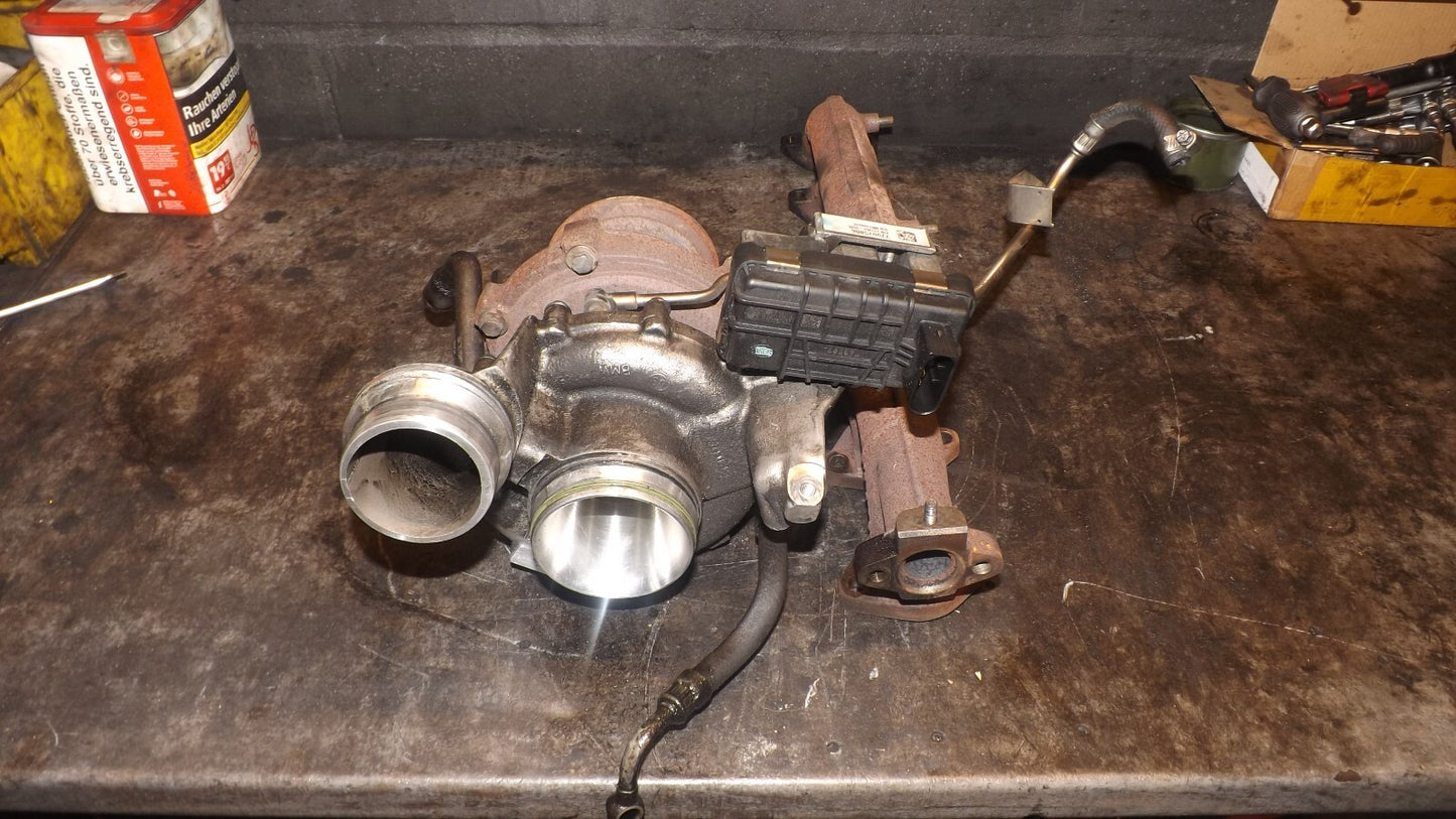 Original BMW F10 F11  X5 E70 X6 E71 Turbolader 7799758F