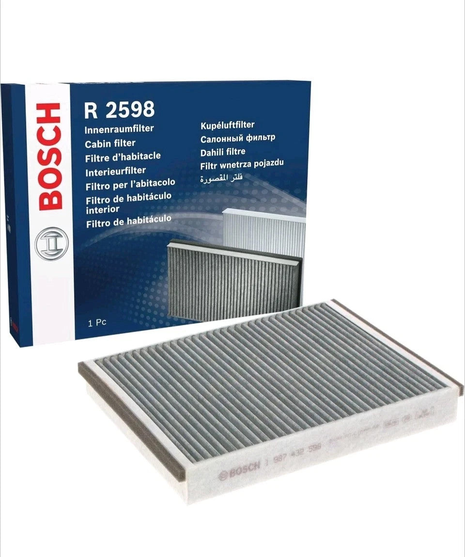 BOSCH R 2543 Aktivkohle Innenraumfilter Pollenfilter für Audi Seat Skoda VW