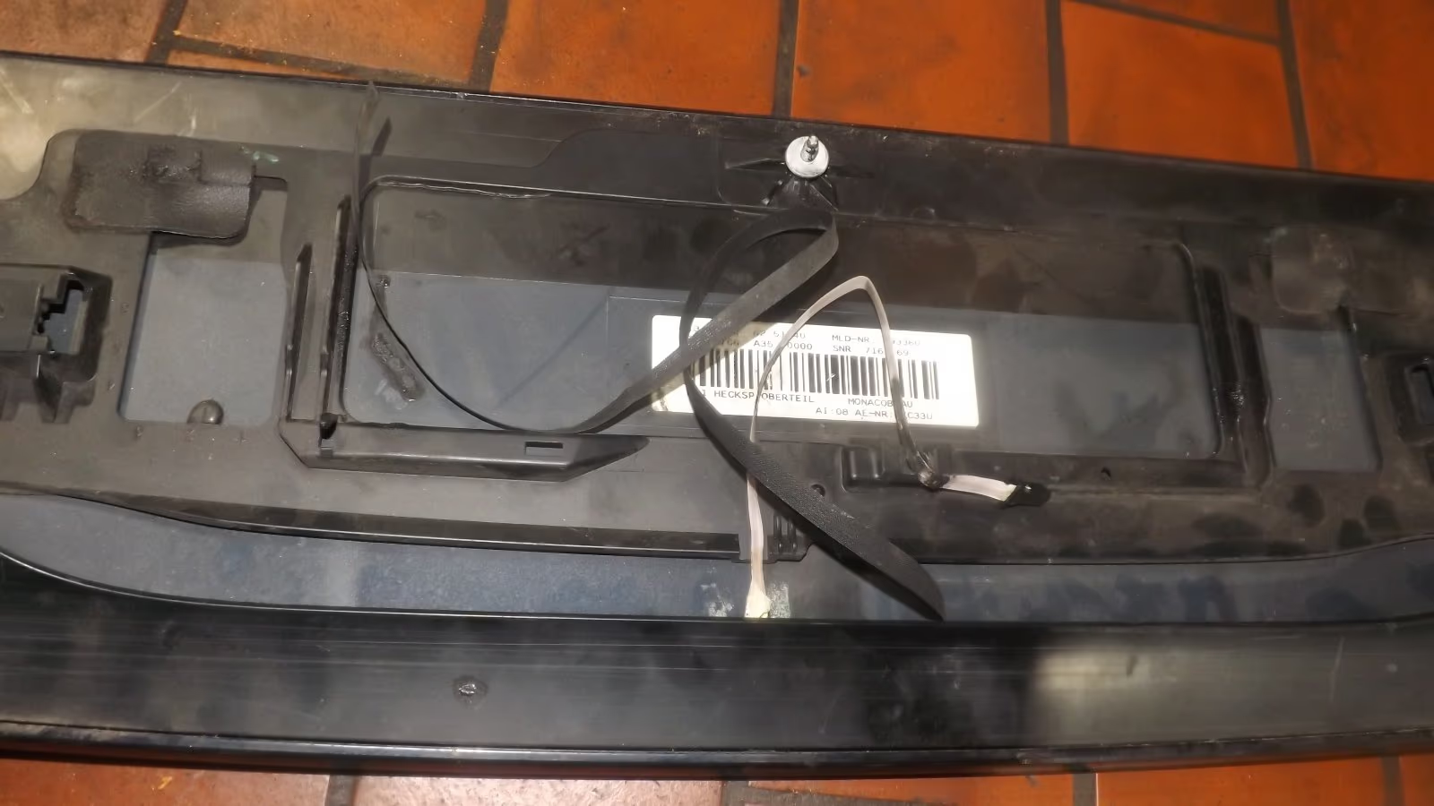Original BMW E91 LCI Heckspoiler MonaBlau 7167169