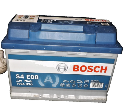 Starterbatterie Bosch 0092S4E081 S4e Efb für Alfa Romeo Audi Bmw Citroën Fiat VW