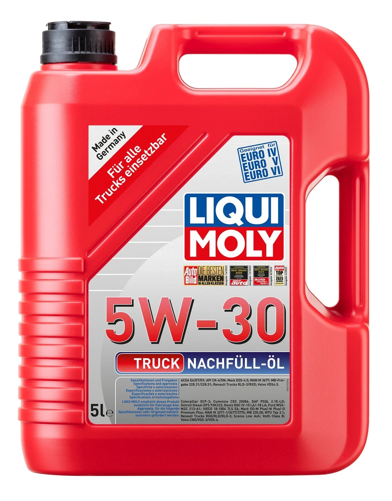 Motoröl LIQUI MOLY 4615 Truck Nachfüll-Öl 5W-30 Kanister 5 Liter