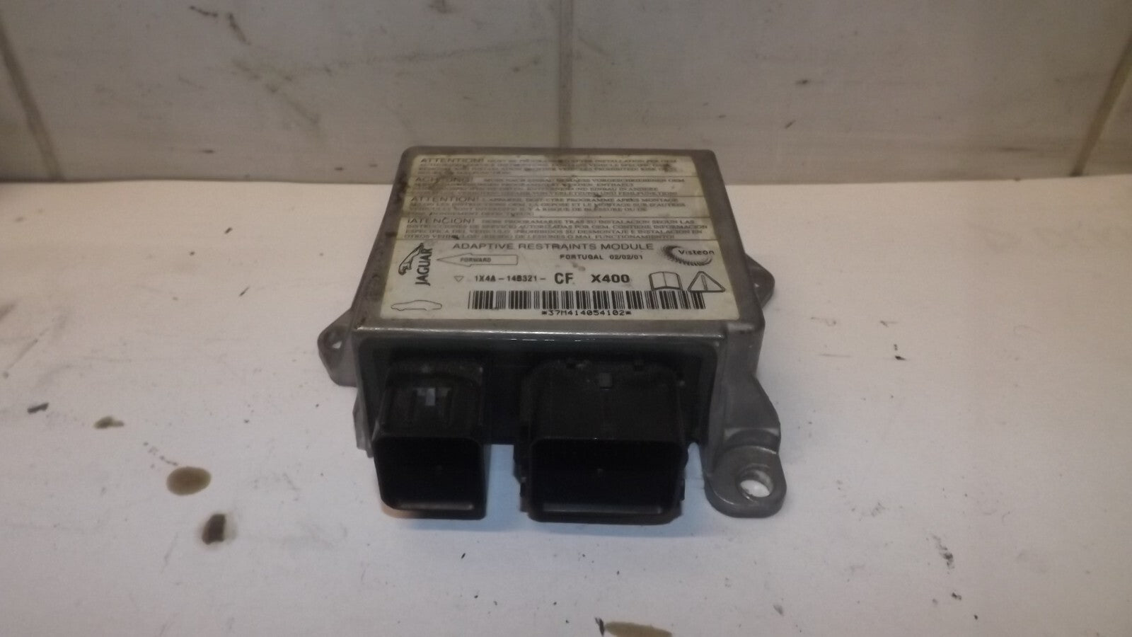 Jaguar Steuergerät Airbagsteuergerät Airbag Modul 1X4A14B321CF