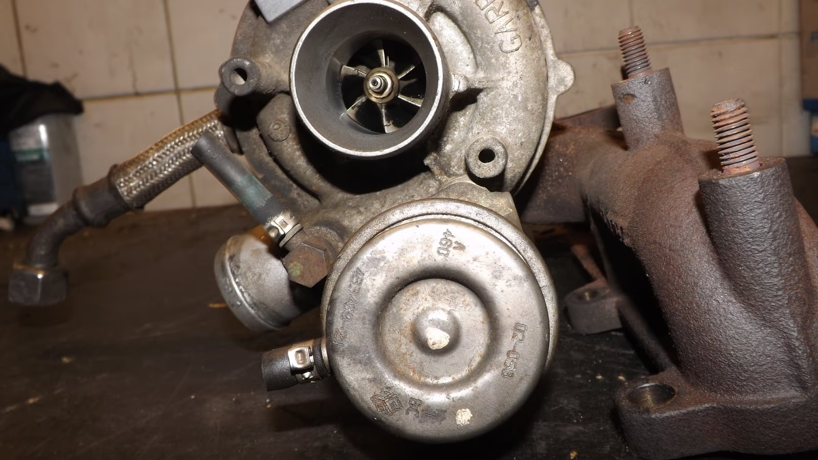 Original Seat Ibiza 1,4 TDI Turbolader Turbo 0452530190