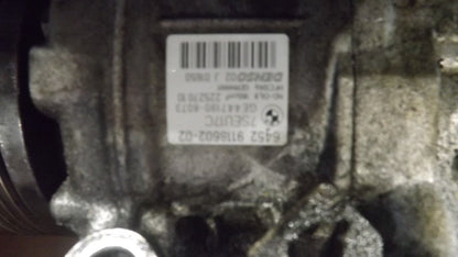 BMW 3 E90 E91 2007 Diesel Klimaanlage Klimakompressor 6452 9118602