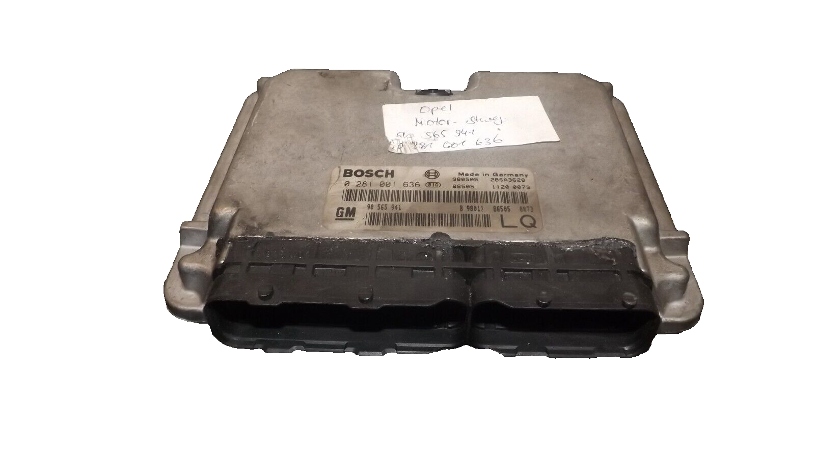 Original Opel Omega B Motorsteuergerät Steuergerät 0281001636 90565941
