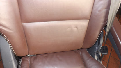 VW Multivan Sitz Sitz Braun Leder Armlehnen Isofix Hinten VW T5 T6