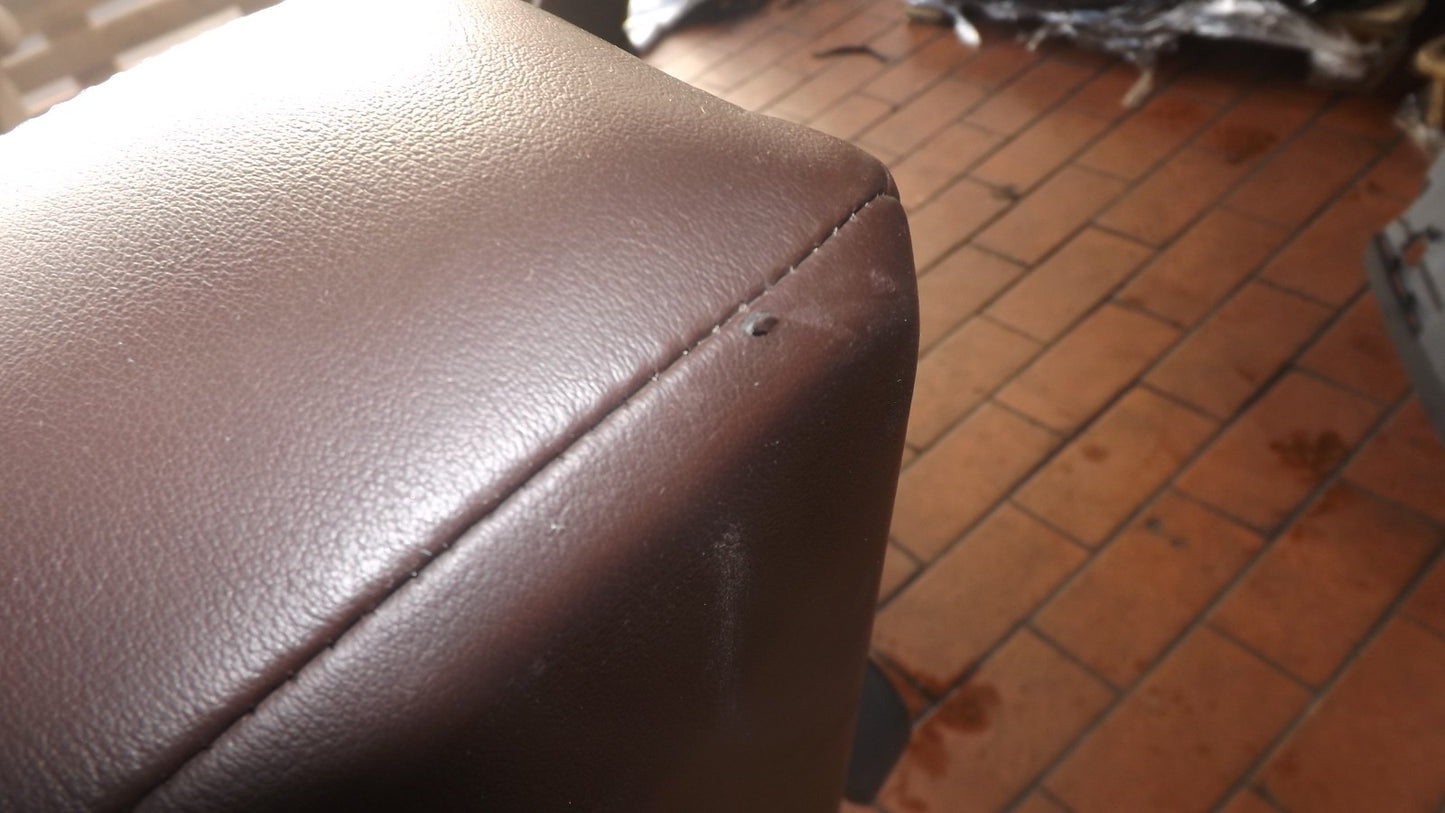 VW Multivan Sitz Sitz Braun Leder Armlehnen Isofix Hinten VW T5 T6