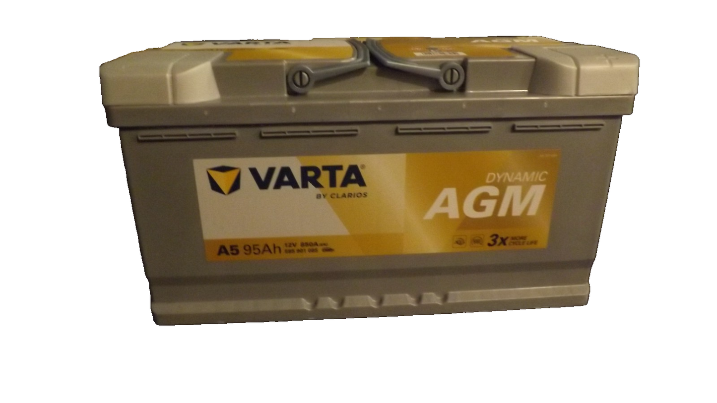 Autobatterie Startabatterie Varta 595901085K262 Dynamic AGM A5 12V 95Ah 850A