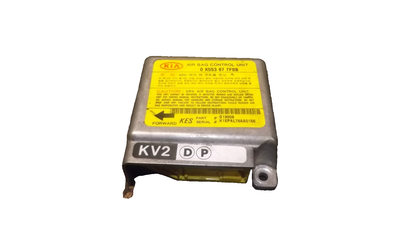Original Kia Carnival  Steuergerät Airbag Modul 0k553677f0b