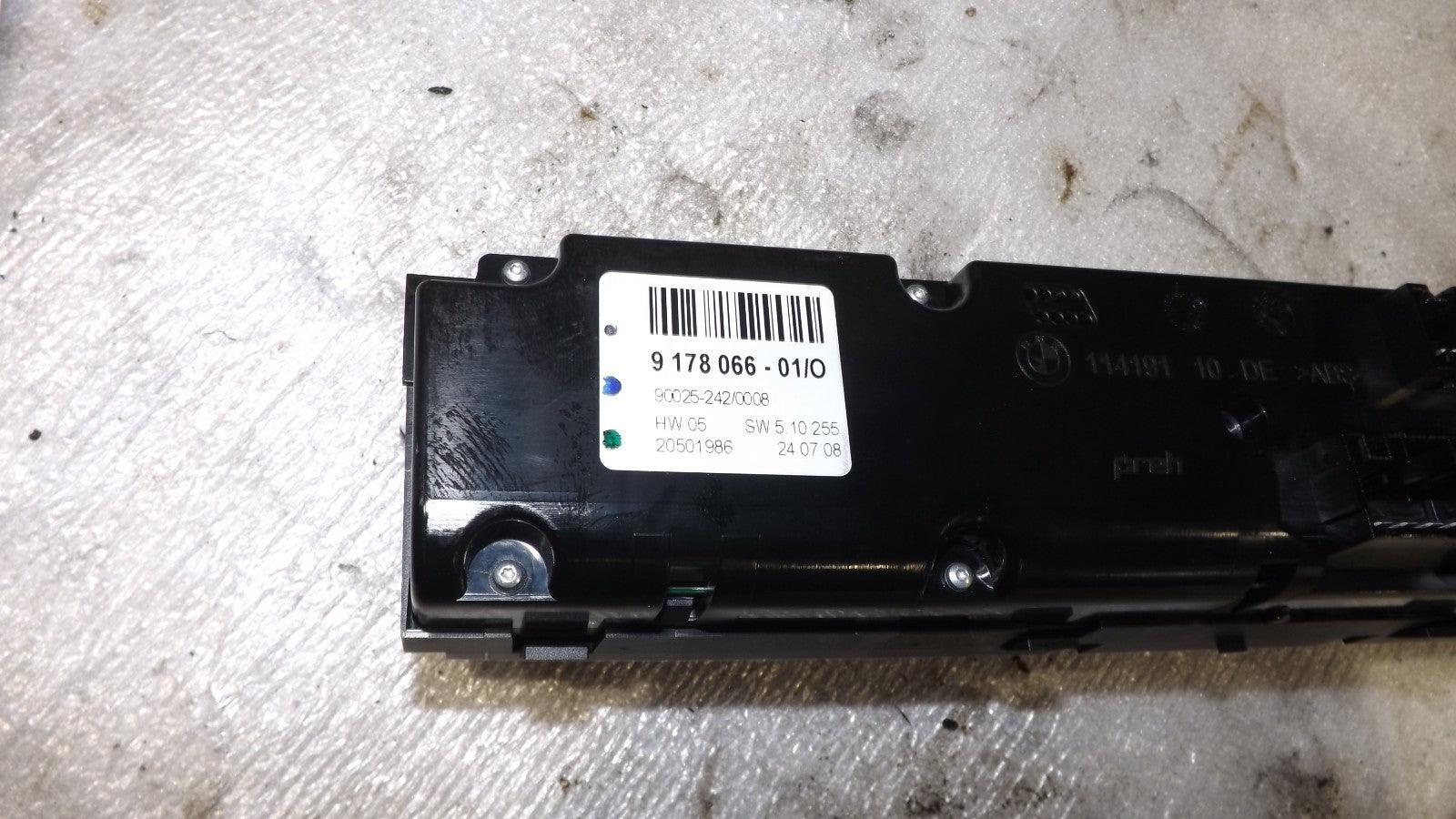 BMW X5 X6 E70 E71 AC CONTROL PANEL KLIMABEDIENTEIL 9178066 917806601