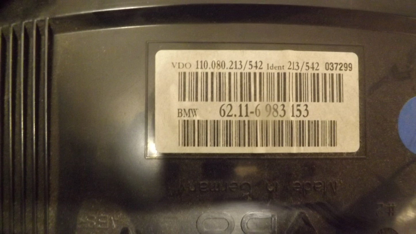 BMW E61 Tacho Kombiinstrument 520d 525d 530d Diesel 62116983153