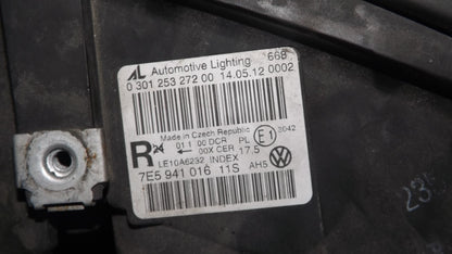 VW T5 FACELIFT T6 XENON SCHEINWERFER VORNE RECHTS Org. 7E5941016 030125327200
