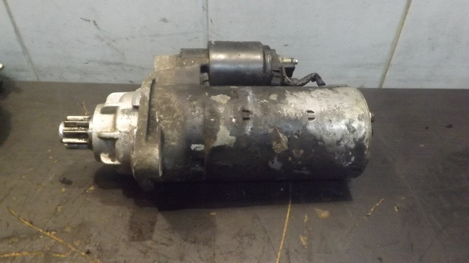 Anlasser 0001125018 VW Golf 1.9 TDI 4 Motion 85kW 115PS Starter BOSCH