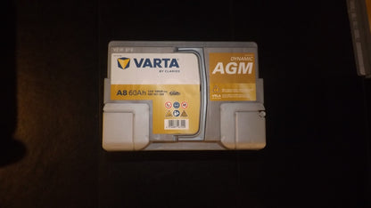 VARTA AUTOBATTERIE DYNAMIC AGM 60Ah 680A A8 STARTERBATTERIE