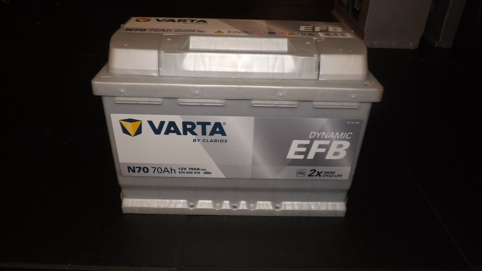 Varta N70 Autobatterie Dynamic  EFB 12V 70Ah Dynamic  Batterie 570500076