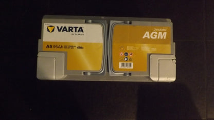 Autobatterie Startabatterie Varta 595901085K262 Dynamic AGM A5 12V 95Ah 850A