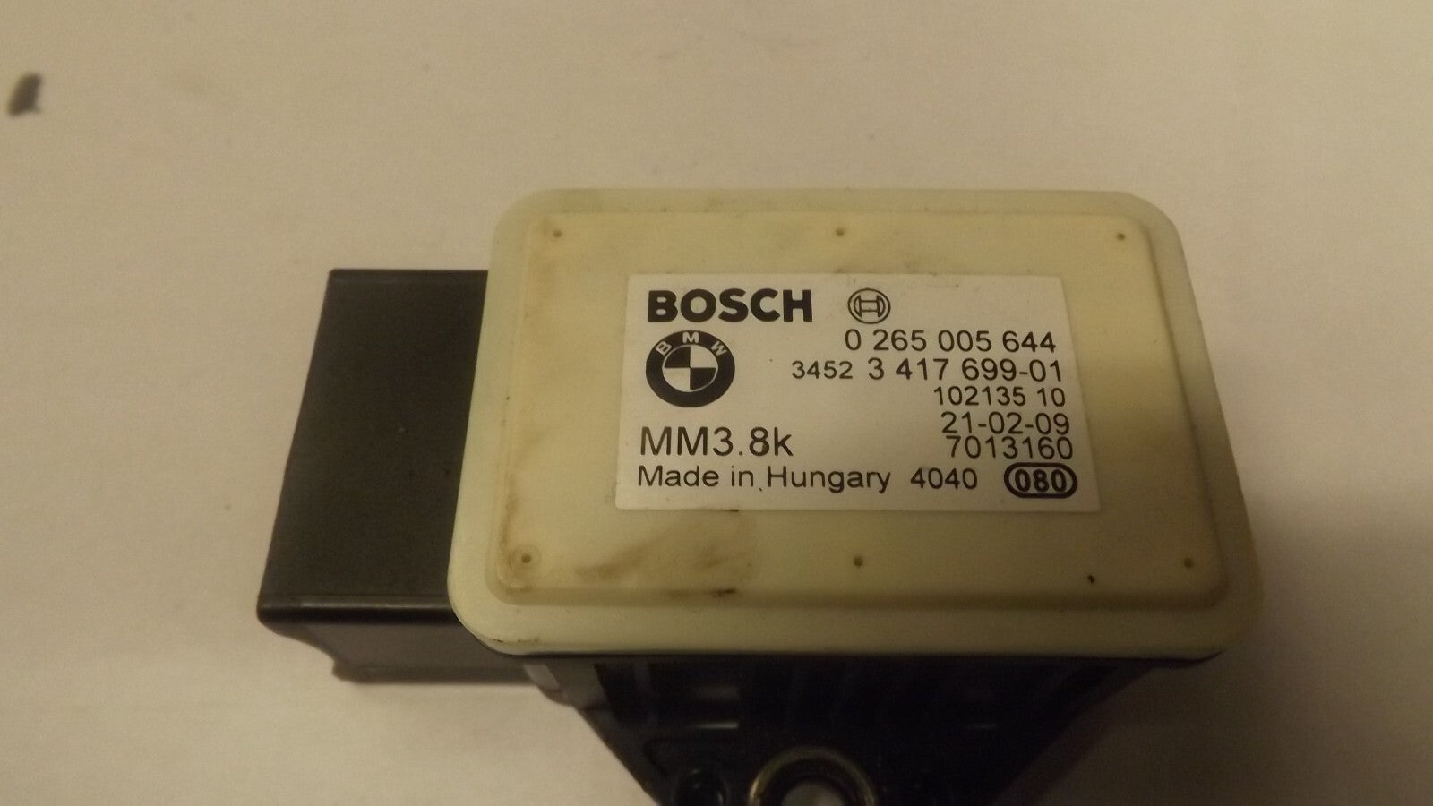 Original BMW X3 E83 Drehratensensor ESP Sensor Duosensor 0265005644