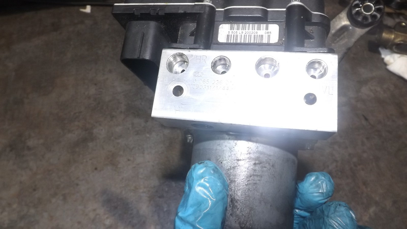 BMW E83 X3 Hydraulikblock ABS Steuergerät 0265236012