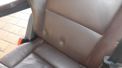 VW T5 T6 Multivan Sitz Sitz Braun Leder Armlehnen Isofix Hinten
