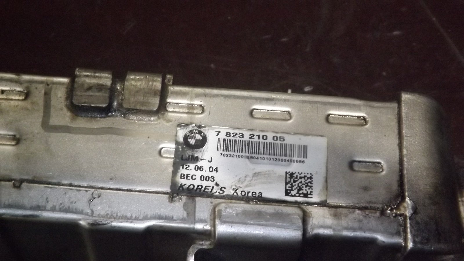 Bmw F10 F11 3.0 D AGR-KÜHLER Abgasrückführungskühler  782321005