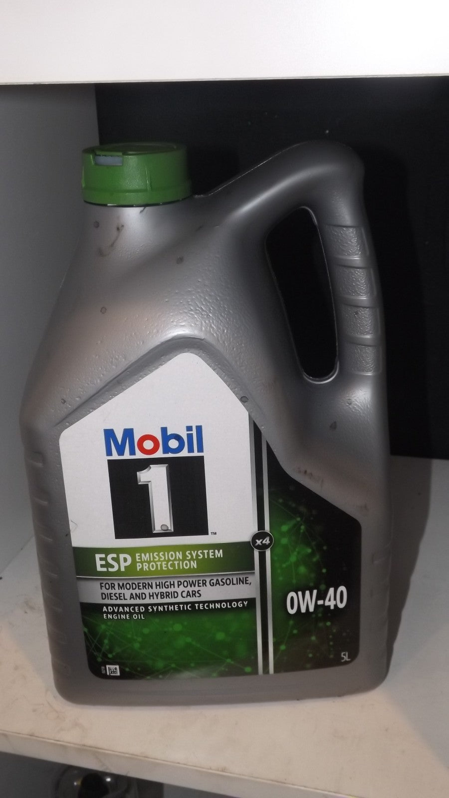 1x5L MOBIL ESP 0W40 MOTORÖL passend für PORSCHE C40 A40 MB 229.52/51 ACEA C2 C3