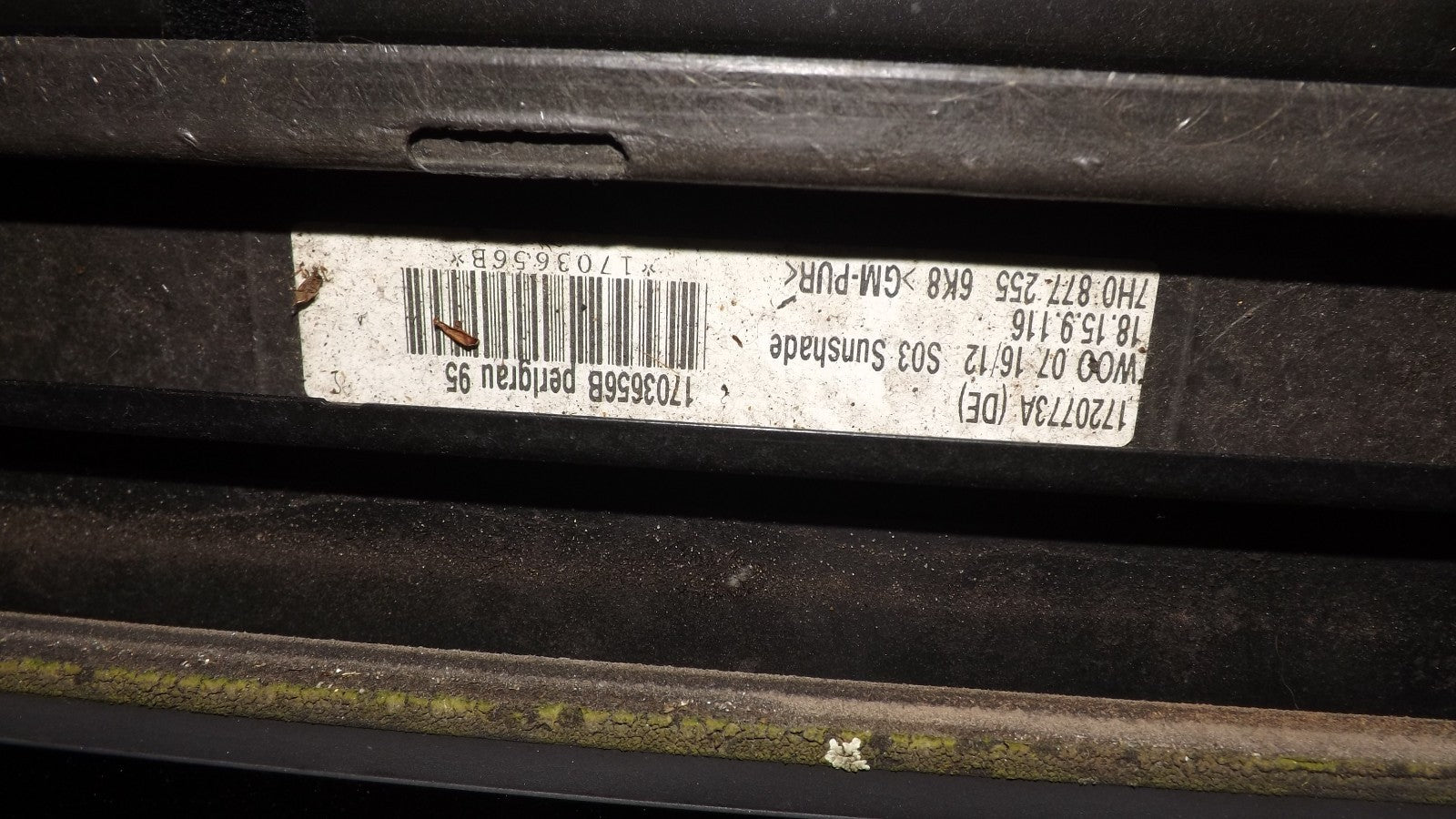 VW Bus T5 Rollo 7E0877041B Schiebedach Dach Himmel 7H0877255