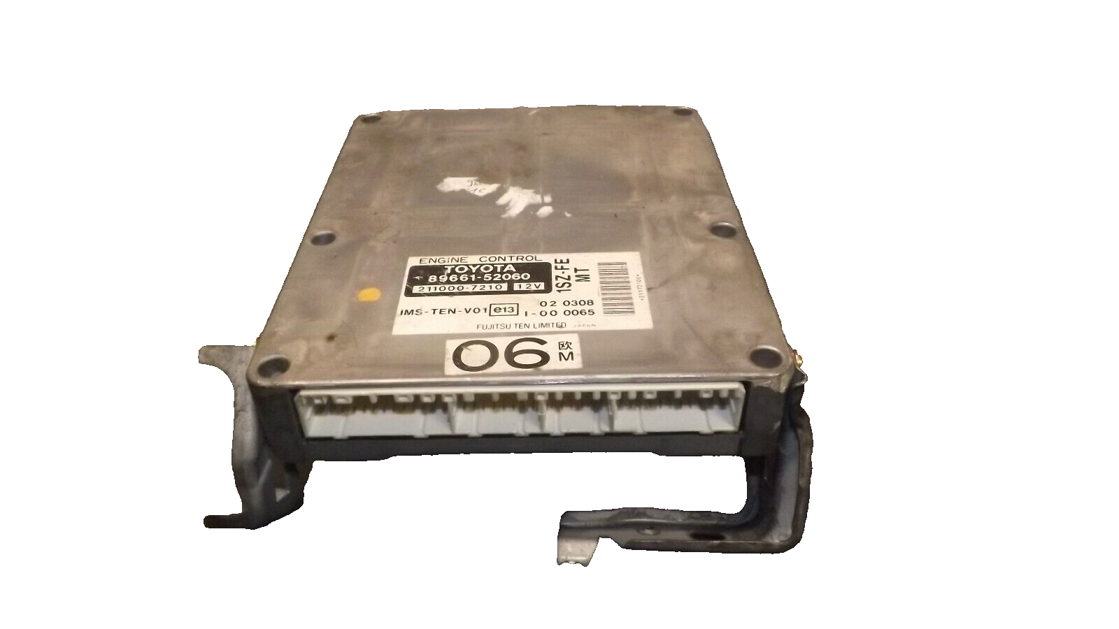 Original Toyota Yaris Motorsteuergerät Steuergerät 89661-52060 211000-7210