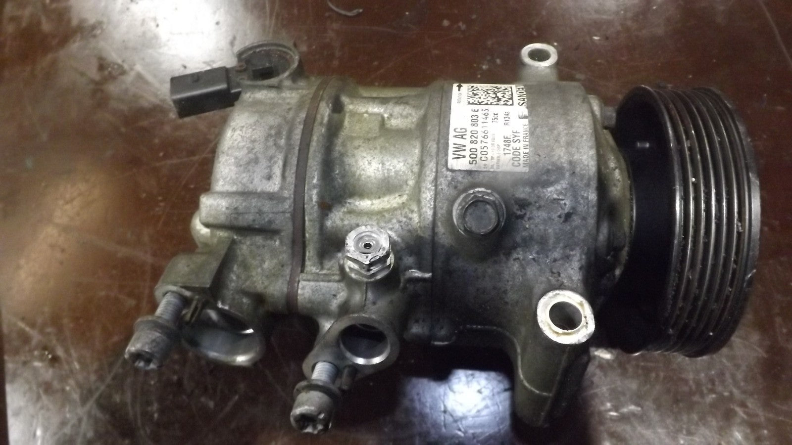 Kompressor Klimakompressor für VW Golf 5 1K1 Passat Audi A3 A6 Seat Toledo Skoda