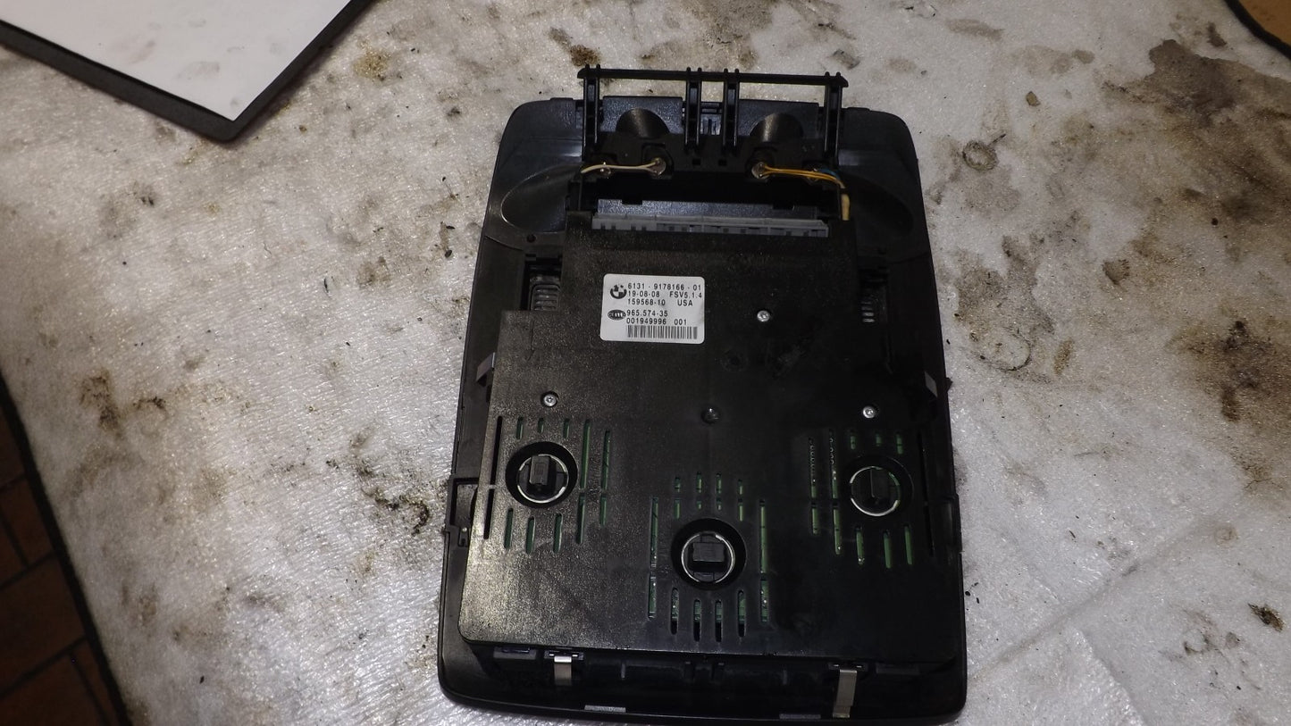 BMW X5 E70 Innenbeleuchtung Dachleuchte Schaltereinheit vorne 61319178166