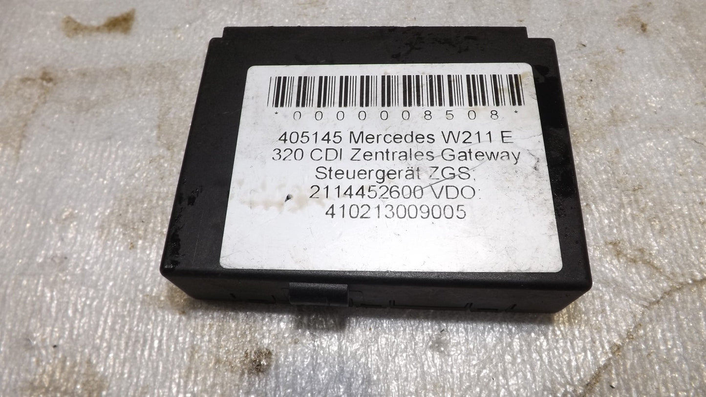 Steuergerät Zentrales Gateway A2114452600 MERCEDES-BENZ E-KLASSE W211 S211 MB
