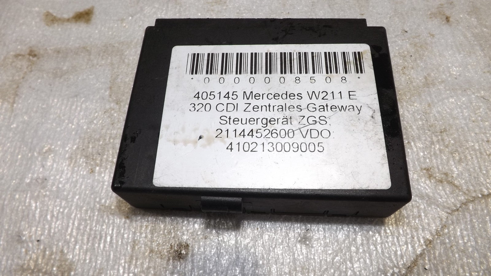 Steuergerät Zentrales Gateway A2114452600 MERCEDES-BENZ E-KLASSE W211 S211 MB