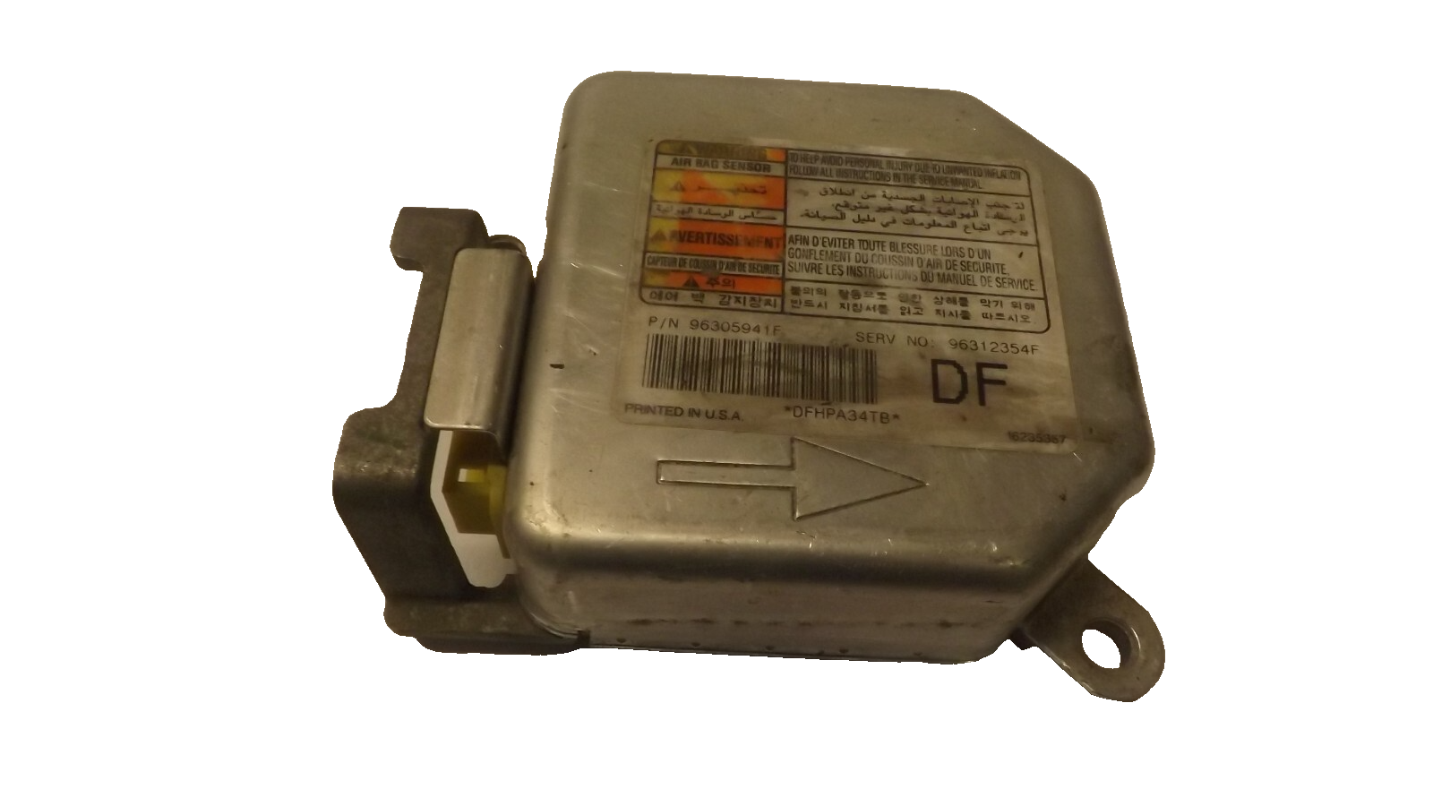 Daewoo Steuergerät Airbagsteuergerät Airbag Modul 96312354F