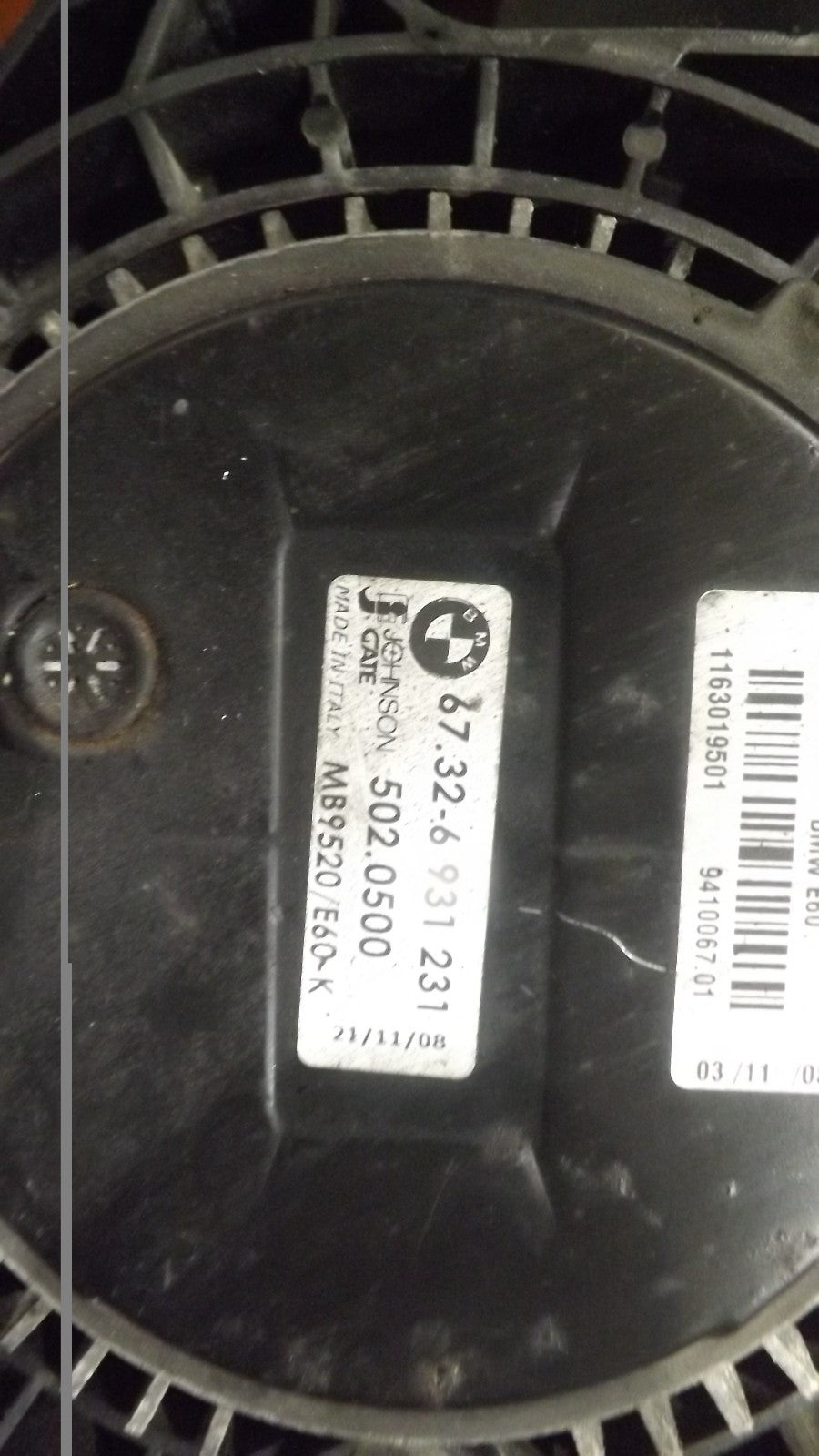 KÜHLERVENTILATOR Lüfter Kühler Kühlung BMW 5er E60 E61 E63  BMW  67326931231