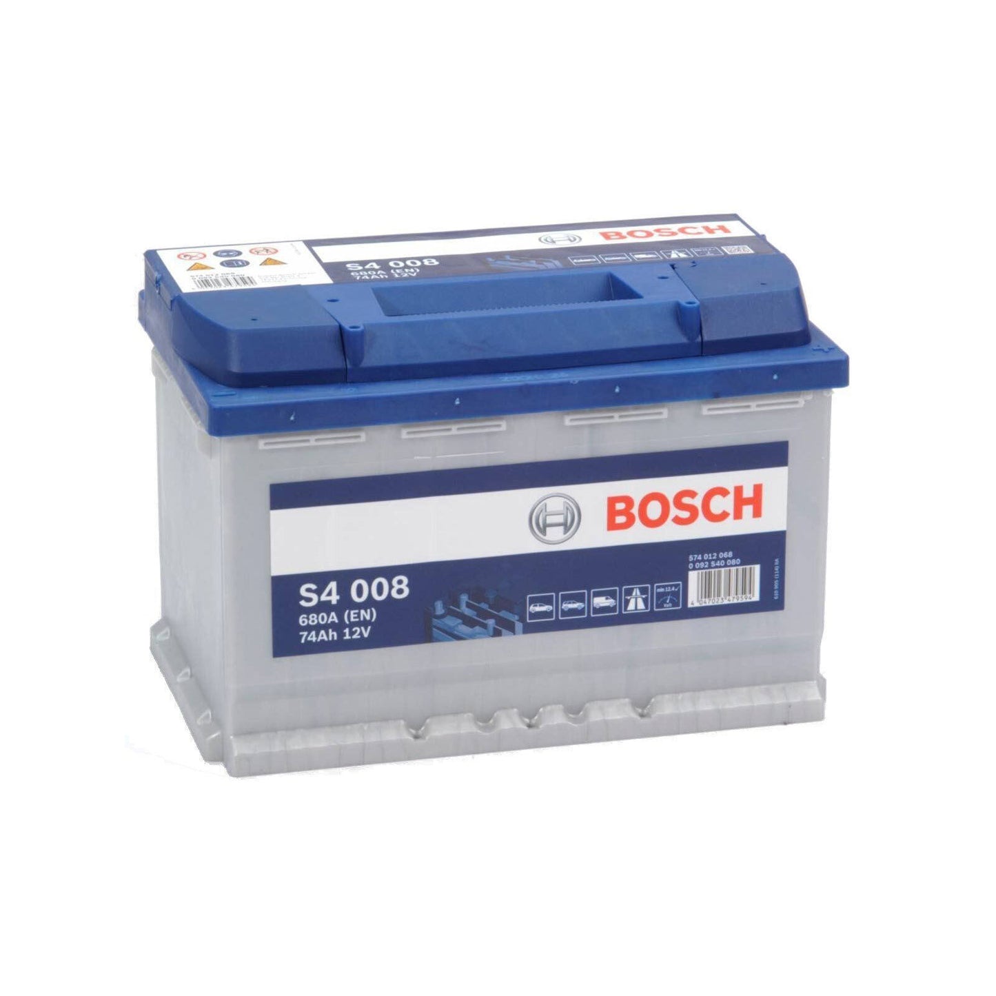 Bosch S4 008 74Ah 12V SLI-Starterbatterie Autobatterie 0092S40080 574012068